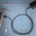 AXAGON BUCM3-AM15AB SPEED cable USB-C USB-A, 1.5m, USB 3.2 Gen 1, 3A, ALU, braid