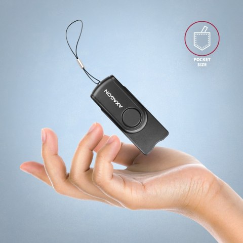 AXAGON Compact travel USB-A + USB-C contact Smart/ID card and SD/microSD/SIM card reader | CRE-SMP2A AXAGON Compact travel USB-A + USB-C contact Smart/ID card and SD/microSD/SIM card reader | CRE-SMP2A