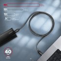 AXAGON Data and charging USB4 Gen 3x2 cable, 1 m | BUCM432-CM10AB | USB Type C - USB Type C