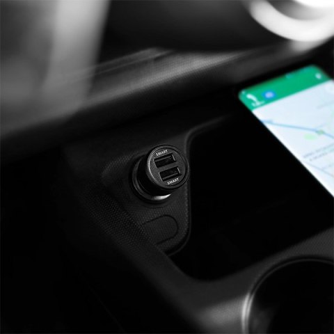 AXAGON Dual car charger, 24W | PWC-5V5 AXAGON Dual car charger, 24W | PWC-5V5