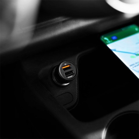 AXAGON Dual car charger, 31.5W | PWC-QC5 AXAGON Dual car charger, 31.5W | PWC-QC5