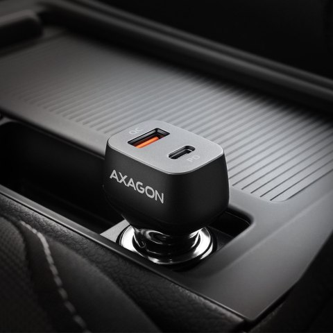 AXAGON Dual car charger, 38W | PWC-PQ38 AXAGON Dual car charger, 38W | PWC-PQ38