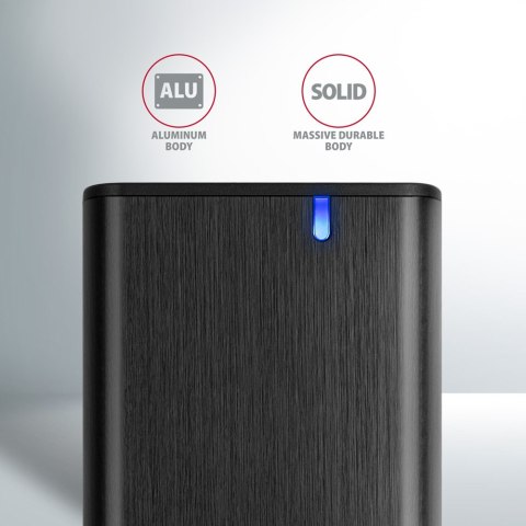 AXAGON External USB-C 3.2 Gen 2 metal box for M.2 NVMe & SATA SSD disks AXAGON External USB-C 3.2 Gen 2 metal box for M.2 NVMe & SATA SSD disks