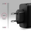 AXAGON GaN wallcharger, 3x port (USB-A + 2x USB-C), PD3.0/PPS/QC4+/SFC2.0/AFC/SCP/FCP/Apple, 100W | ACU-DPQ100