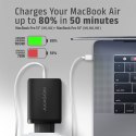 AXAGON GaN wallcharger, 3x port (USB-A + 2x USB-C), PD3.0/PPS/QC4+/SFC2.0/AFC/SCP/FCP/Apple, 100W | ACU-DPQ100