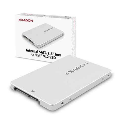 AXAGON Internal 2.5" box with SATA interface for M.2 SATA SSD AXAGON Internal 2.5" box with SATA interface for M.2 SATA SSD