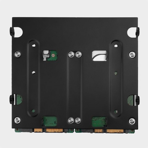 AXAGON Metal frame for mounting four 2.5" disks or two 2.5" disks and one 3.5" disk in a 5.25" position | RHD-435 AXAGON Metal frame for mounting four 2.5" disks or two 2.5" disks and one 3.5" disk in a 5.25" position | RHD-435