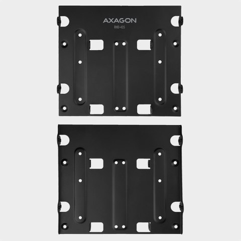 AXAGON Metal frame for mounting four 2.5" disks or two 2.5" disks and one 3.5" disk in a 5.25" position | RHD-435 AXAGON Metal frame for mounting four 2.5" disks or two 2.5" disks and one 3.5" disk in a 5.25" position | RHD-435