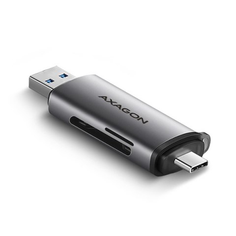 AXAGON Mobile USB 3.2 Gen 1card reader with USB-C and USB-A connectors | CRE-SAC AXAGON Mobile USB 3.2 Gen 1card reader with USB-C and USB-A connectors | CRE-SAC