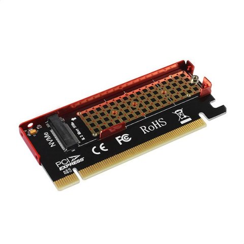 AXAGON PCI-Express x16 internal adapter to connect an NVMe M.2 SSD to a desktop | PCEM2-S AXAGON PCI-Express x16 internal adapter to connect an NVMe M.2 SSD to a desktop | PCEM2-S
