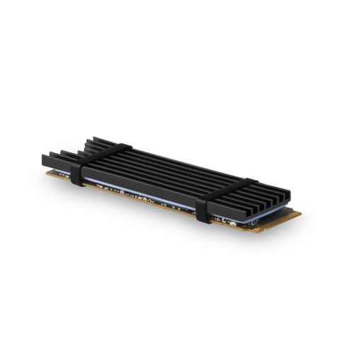 AXAGON Passive aluminum heatsink for all M.2 SSDs, size 2280, high 3 mm | CLR-M2L3 AXAGON Passive aluminum heatsink for all M.2 SSDs, size 2280, high 3 mm | CLR-M2L3