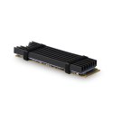 AXAGON Passive aluminum heatsink for all M.2 SSDs, size 2280, high 6 mm | CLR-M2L6
