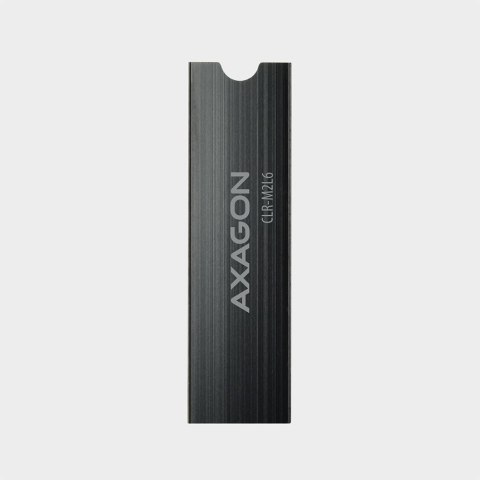 AXAGON Passive aluminum heatsink for all M.2 SSDs, size 2280, high 6 mm | CLR-M2L6 AXAGON Passive aluminum heatsink for all M.2 SSDs, size 2280, high 6 mm | CLR-M2L6