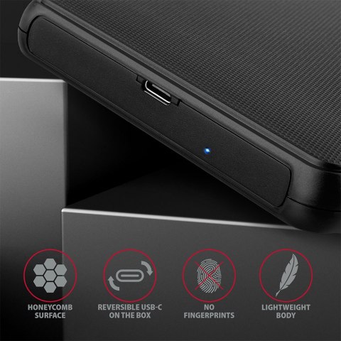 AXAGON Screwless USB 3.2 Gen 1 - SATA 6G external box for 2.5" SSD/HDD AXAGON Screwless USB 3.2 Gen 1 - SATA 6G external box for 2.5" SSD/HDD