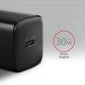 AXAGON Sil wallcharger 1x port USB-C, PD3.0/PPS/QC4+/SFC/AFC/Apple, 30W | ACU-PD30