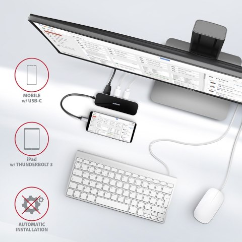 AXAGON SuperSpeed USB-C COMBO 6in1 Hub | HMC-6GL AXAGON SuperSpeed USB-C COMBO 6in1 Hub | HMC-6GL