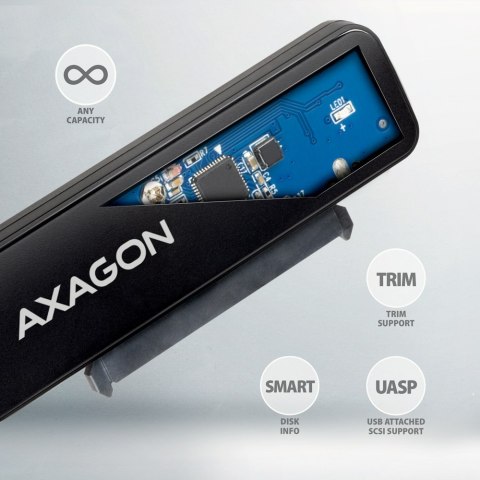 AXAGON USB-A 5Gbps SLIM adapter for 2.5" SSD/HDD | ADSA-FP2A AXAGON USB-A 5Gbps SLIM adapter for 2.5" SSD/HDD | ADSA-FP2A