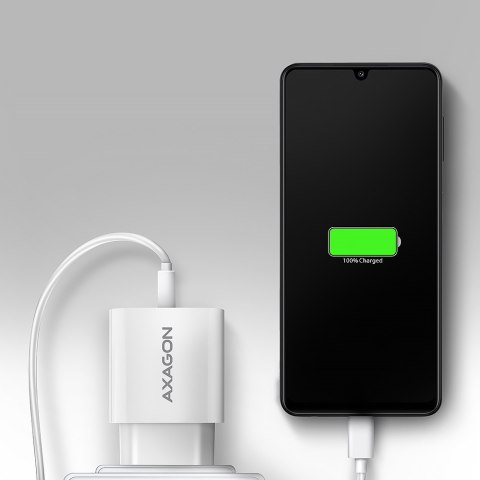 AXAGON Wallcharger 1x port USB-A, QC3.0/AFC/FCP/Apple, 18W | ACU-QC18W AXAGON Wallcharger 1x port USB-A, QC3.0/AFC/FCP/Apple, 18W | ACU-QC18W
