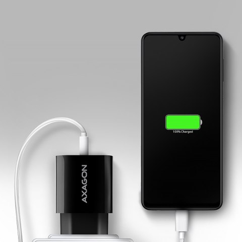 AXAGON Wallcharger 1x port USB-A, QC3.0/AFC/FCP/Apple, 18W | ACU-QC18 AXAGON Wallcharger 1x port USB-A, QC3.0/AFC/FCP/Apple, 18W | ACU-QC18