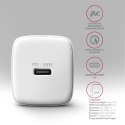 AXAGON Wallcharger 1x port USB-C, PD3.0 / PPS /QC4+/AFC/FCP/Apple, 20W | ACU-PD20W