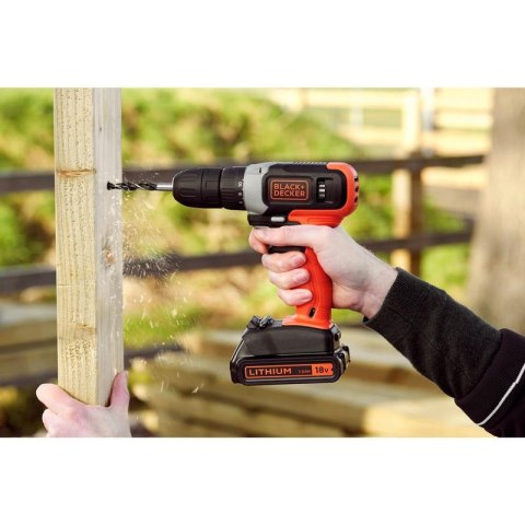 BLACK & DECKER | Cordless Drill Driver | BCD001C1-QW | 18 V | 1.5 Ah | Lithium BLACK & DECKER | Cordless Drill Driver | BCD001C1-QW | 18 V | 1.5 Ah | Lithium