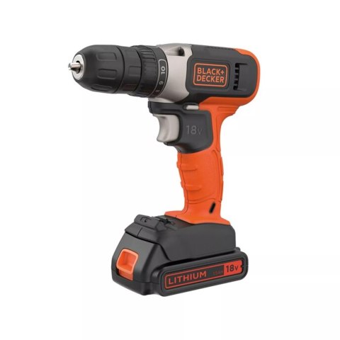 BLACK & DECKER | Cordless Drill Driver | BCD001C2-QW | 18 V | 2x1.5 Ah | Lithium BLACK & DECKER | Cordless Drill Driver | BCD001C2-QW | 18 V | 2x1.5 Ah | Lithium