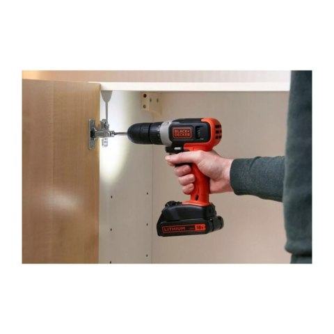 BLACK & DECKER | Cordless Drill Driver | BCD001C2-QW | 18 V | 2x1.5 Ah | Lithium BLACK & DECKER | Cordless Drill Driver | BCD001C2-QW | 18 V | 2x1.5 Ah | Lithium