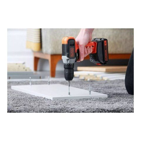 BLACK & DECKER | Cordless Drill Driver | BCD001C2-QW | 18 V | 2x1.5 Ah | Lithium BLACK & DECKER | Cordless Drill Driver | BCD001C2-QW | 18 V | 2x1.5 Ah | Lithium