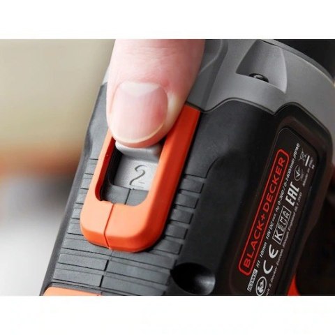 BLACK & DECKER | Cordless Drill/Driver with 2.0 Ah/4.0 Ah Battery | BCD003MEM2K-QW | 18 V | 2.0/4.0 Ah | Lithium BLACK & DECKER | Cordless Drill/Driver with 2.0 Ah/4.0 Ah Battery | BCD003MEM2K-QW | 18 V | 2.0/4.0 Ah | Lithium
