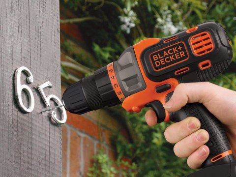 BLACK & DECKER | Cordless Multievo Drill Driver | MT218K-QW | 18 V | 1.5 Ah | Lithium BLACK & DECKER | Cordless Multievo Drill Driver | MT218K-QW | 18 V | 1.5 Ah | Lithium