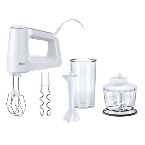 Braun | MultiMix 3 Hand Mixer | HM 3135 WH | Hand Mixer | 500 W | Number of speeds 5 | Turbo mode | White Braun | MultiMix 3 Hand Mixer | HM 3135 WH | Hand Mixer | 500 W | Number of speeds 5 | Turbo mode | White