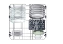 Candy Dishwasher | CF 3C7F0W | Free standing | Width 60 cm | Number of place settings 13 | Number of programs 8 | Energy efficie