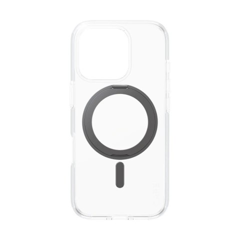 CARE by PanzerGlass Feature Case Transparent w. Black Kickstand & MagSafe iPhone 16 Pro | CARE CARE by PanzerGlass Feature Case Transparent w. Black Kickstand & MagSafe iPhone 16 Pro | CARE