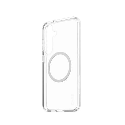 CARE by PanzerGlass Flagship Case Transparent Urban Combat w. White Qi Compatible Samsung Galaxy S25 | CARE CARE by PanzerGlass Flagship Case Transparent Urban Combat w. White Qi Compatible Samsung Galaxy S25 | CARE