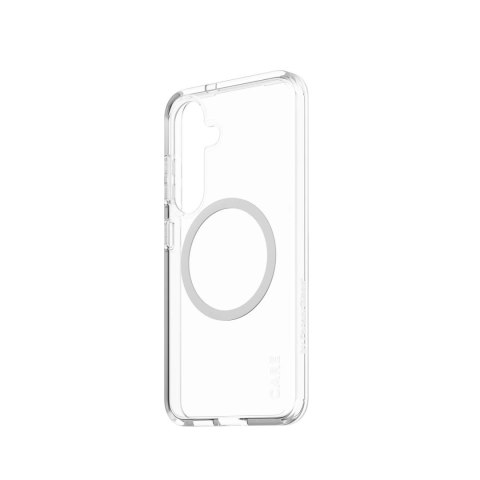 CARE by PanzerGlass Flagship Case Transparent Urban Combat w. White Qi Compatible Samsung Galaxy S25 | CARE CARE by PanzerGlass Flagship Case Transparent Urban Combat w. White Qi Compatible Samsung Galaxy S25 | CARE