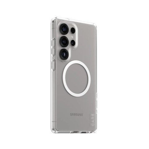 CARE by PanzerGlass Flagship Case Transparent Urban Combat w. White Qi Compatible Samsung Galaxy S25 | CARE CARE by PanzerGlass Flagship Case Transparent Urban Combat w. White Qi Compatible Samsung Galaxy S25 | CARE