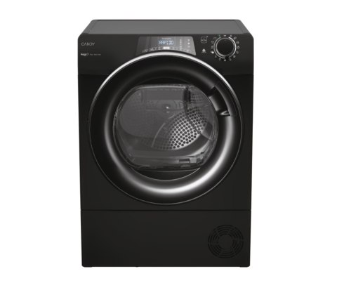 Candy Dryer Machine | RPEH9A2TBCEBX-S | Energy efficiency class A++ | Front loading | 9 kg | Big Digital | Depth 61.1 cm | Black Candy Dryer Machine | RPEH9A2TBCEBX-S | Energy efficiency class A++ | Front loading | 9 kg | Big Digital | Depth 61.1 cm | Black