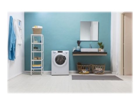 Candy Washing Machine with Dryer | CSOW 4855TWE/1-S | Energy efficiency class C/E | Front loading | Washing capacity 8 kg | 1400 Candy Washing Machine with Dryer | CSOW 4855TWE/1-S | Energy efficiency class C/E | Front loading | Washing capacity 8 kg | 1400