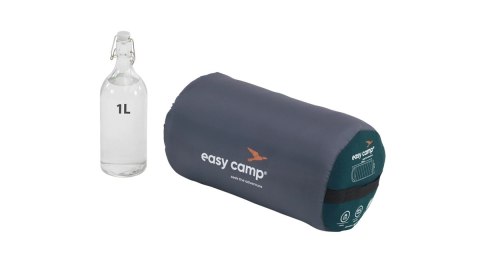 Easy Camp Raven I Square 2°C, 220 x 80 cm, Two-way open-end, L-shaped, autolock, Teal, Blue | Easy Camp Easy Camp Raven I Square 2°C, 220 x 80 cm, Two-way open-end, L-shaped, autolock, Teal, Blue | Easy Camp