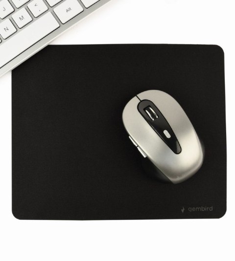 Gembird Mouse Pad, Middle Size | MP-S-BK-M | Mouse pad | Black Gembird Mouse Pad, Middle Size | MP-S-BK-M | Mouse pad | Black
