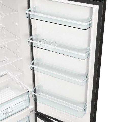 Gorenje | Refrigerator | NRK6202EBXL4 | Energy efficiency class E | Free standing | Combi | Height 200 cm | No Frost system | Fr Gorenje | Refrigerator | NRK6202EBXL4 | Energy efficiency class E | Free standing | Combi | Height 200 cm | No Frost system | Fr