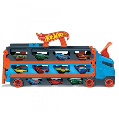 Hot Wheels Wyścigowy transporter 2w1 (GVG37) | Hot Wheels Hot Wheels Wyścigowy transporter 2w1 (GVG37) | Hot Wheels