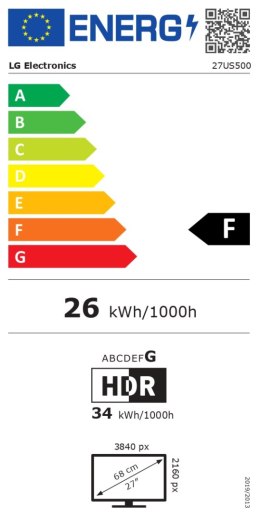 LG 27US500-W | 27 