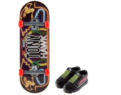 Mattel | Assorted Hot Wheels Skate Fingerboard with Shoes, HGT46 | Multicoloured | Metal/Plastic Mattel | Assorted Hot Wheels Skate Fingerboard with Shoes, HGT46 | Multicoloured | Metal/Plastic