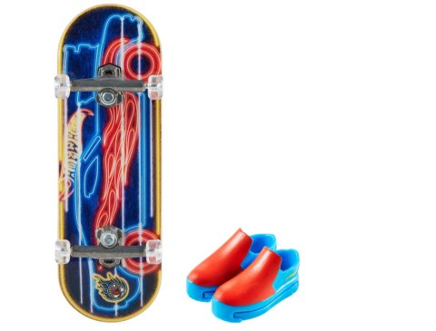 Mattel | Assorted Hot Wheels Skate Fingerboard with Shoes, HGT46 | Multicoloured | Metal/Plastic Mattel | Assorted Hot Wheels Skate Fingerboard with Shoes, HGT46 | Multicoloured | Metal/Plastic
