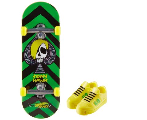 Mattel | Assorted Hot Wheels Skate Fingerboard with Shoes, HGT46 | Multicoloured | Metal/Plastic Mattel | Assorted Hot Wheels Skate Fingerboard with Shoes, HGT46 | Multicoloured | Metal/Plastic