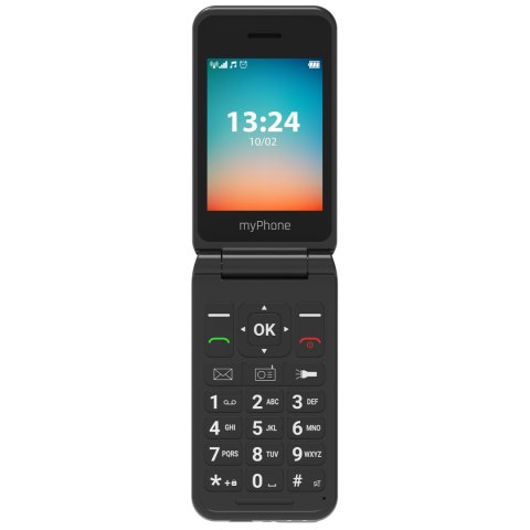 MyPhone Flip LTE (Black) Single SIM 2.8" TFT 240x320/128MB/48MB RAM/SD Card/4G LTE MyPhone Flip LTE (Black) Single SIM 2.8" TFT 240x320/128MB/48MB RAM/SD Card/4G LTE