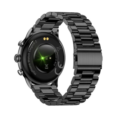 MyPhone Watch Elegant 2 | Smart watch | AMOLED | 1.43" | Waterproof | Black MyPhone Watch Elegant 2 | Smart watch | AMOLED | 1.43" | Waterproof | Black