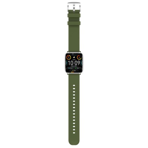 MyPhone Watch Pastel | Smart watch | AMOLED | 1.75" | Waterproof | Silver Green MyPhone Watch Pastel | Smart watch | AMOLED | 1.75" | Waterproof | Silver Green