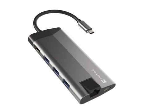 Natec | USB-C Multiport Adapter | NMP-1690 | Grey | USB Type-C | 0.15 m Natec | USB-C Multiport Adapter | NMP-1690 | Grey | USB Type-C | 0.15 m